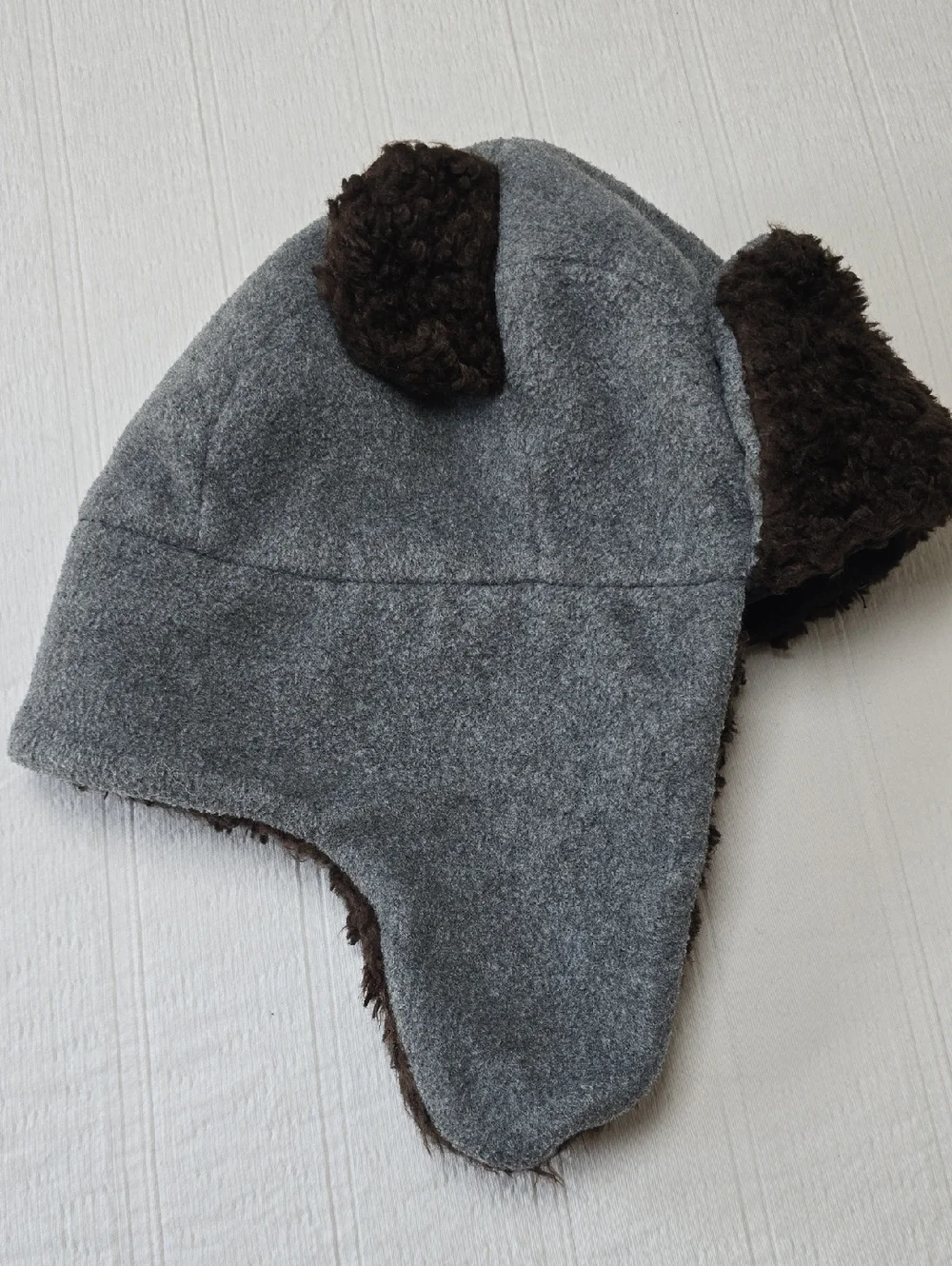 Gap Kids Teddy Bear Ear Flap Hat Size L/XL (54-56 CM)